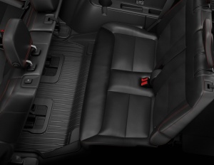 Covorase auto cauciuc originale rand 3 Ford Explorer Plug-In-Hybrid 2019-2024 - Img 5