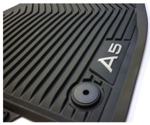 Covorase cauciuc originale fata + spate Audi A5 2017-2024 - Img 4