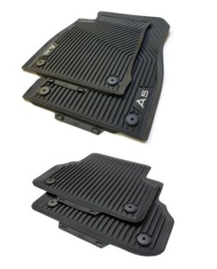 Covorase cauciuc originale fata + spate Audi A5 2017-2024