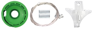 Kit macara geam Spate Stanga Opel Vectra C 2002-2008