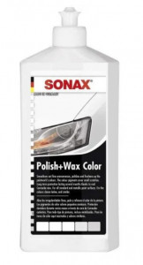 Lotiune pentru ceruit si lustruit alb Sonax 500 ml