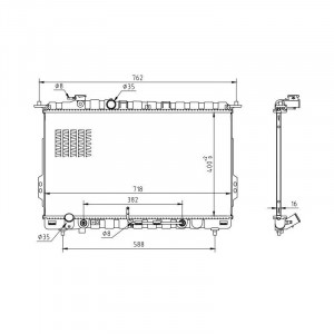Radiator racire HYUNDAI SONATA 1998-2005