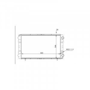 Radiator racire REANULT TRAFIC 1990-2002