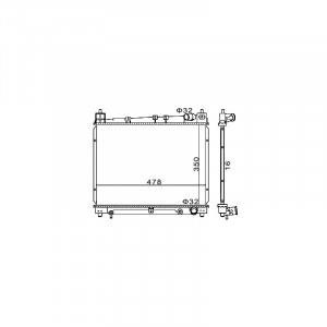 Radiator racire TOYOTA YARIS 1999-2005