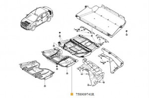 Scut motor Dacia Logan II Facelift - Img 2