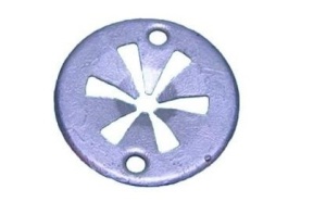 Set 10 Bucati Clema fixare sigla Diametru gaura/surub 4 mm Latime 30 mm
