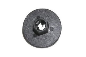 Set 10 Bucati Soclu fixare surub plasctic Diametru deschidere 5 Raza 30 mm