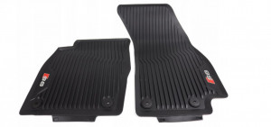 Set 2 covorase auto cauciuc fata originale AUDI A8 S8 2018-2023