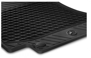 Set 2 covorase fata cauciuc originale Mercedes C-class (W205) 2014 - 2018 - Img 2