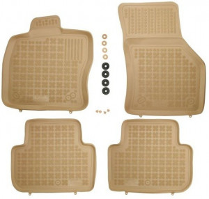 Set covorase cauciuc bej Volkswagen Golf VII SPORTSVAN 2014 - 2019 - Img 9