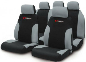 Set huse scaune Puma negru/gri