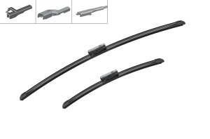 Set stergatoare parbriz BOSCH Aerotwin Multi-Clip Opel Adam 2012 - 2018 - Img 2