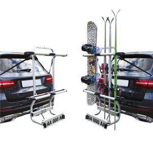 Suport schi/snowboard Fabbri Ski Pass Magnum cu prindere pe carlig - Img 5