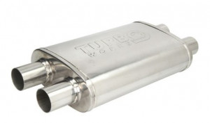 Toba esapament sport Turboworks iesire dubla
