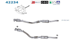 Catalizator Audi A6 2001-2005