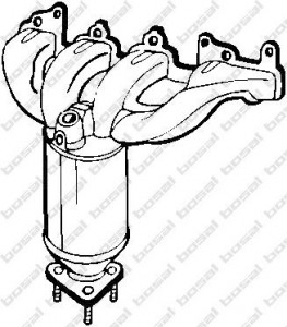 Catalizator Opel Meriva 2003-2010 - Img 2
