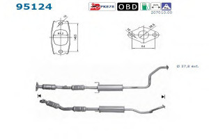 Catalizator Toyota Prius 2003-2009 - Img 2