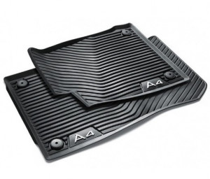 Covorase auto cauciuc fata + spate originale AUDI A4 B9 2015-2023 - Img 2