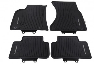 Covorase auto cauciuc originale PORSCHE MACAN 2014-2023