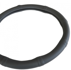 HUSA VOLAN PIELE NATURALA NEGRU 49-50 CM - Img 2