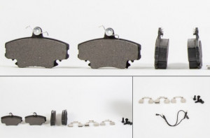 Pachet discuri si placute frana fata ventilate Dacia Logan I 2004-2012 - Img 2