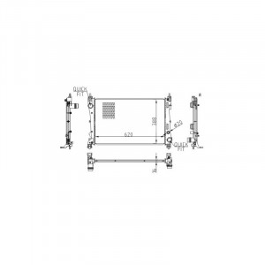 Radiator racire FIAT DOBLO 2009-2023