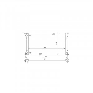 Radiator racire OPEL VIVARO 2001-2014