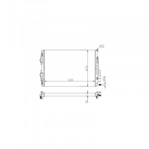 Radiator racire RENAULT MEGANE 2005-2010
