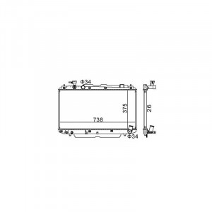 Radiator racire TOYOTA RAV4 2000-2005