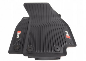 Set 2 covorase auto cauciuc fata originale AUDI A8 S8 2018-2023 - Img 2