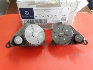 Set butoane comenzi volan Mercedes W212 - Img 2