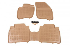 Set covorase cauciuc bej Ford S-MAX 2015 - 2019 - Img 9