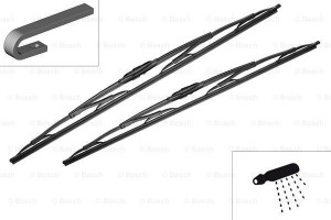 Set stergatoare parbriz BOSCH Nissan Interstar 2002 - 2007 - Img 2