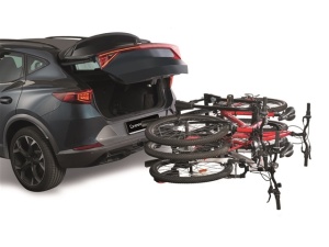 Suport 2 Biciclete (3 cu Adaptor) Prindere pe Cârlig Remorcare Explorer Green Valley - Img 2