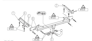 Carlig remorcare Opel Astra J 2009-2015 - Img 2