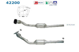 Catalizator Volkswagen Golf 4 1997-2006 - Img 2