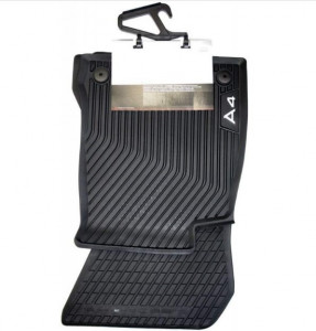 Covorase auto cauciuc fata + spate originale AUDI A4 B9 2015-2023 - Img 3