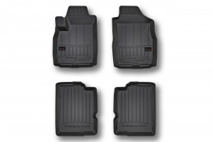 Covorase tip tavita 3D Fiat Panda II, caroserie Hatchback, fabricatie 09.2003 - 12.2012