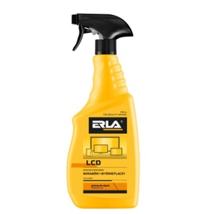Detergent profesional pentru toate tipurile de ecrane tactile, ecrane cu plasmă, LCD, TFT, LED, afișaje OLED ERLA LCD CLEANER 750ml