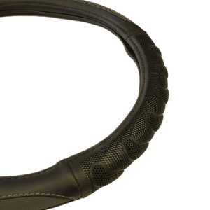 Husa Volan Piele Ecologica Gri 37- 39 Cm Umbrella - Img 3