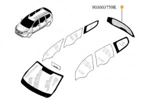 Luneta Dacia Lodgy