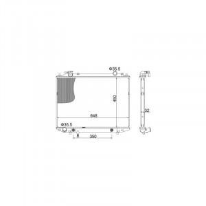 Radiator racire FORD RANGER 2006-2012