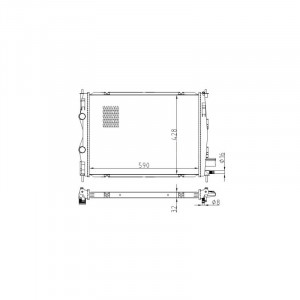 Radiator racire NISSAN QASHQAI 2007-2014