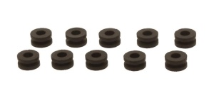 Set 10 Bucati Garnitura cauciuc Diametru gaura / Grommet 4 mm Diametru canalului 1.5 Diametru gaurii de montare 7 Grosime 5