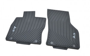 Set 2 covorase auto cauciuc fata all-wheather AUDI A3 2012-2023