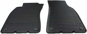 Set 2 covorase auto cauciuc fata originale AUDI A6 C8 2018-2023