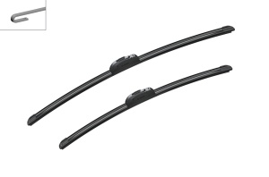 Set stergatoare parbriz Aerotwin Retrofit BOSCH Opel Insignia B 2017-2018 - Img 2