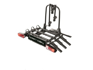 Suport 3 Biciclete (4 cu Adaptor) Prindere pe Cârlig Remorcare Explorer Green Valley