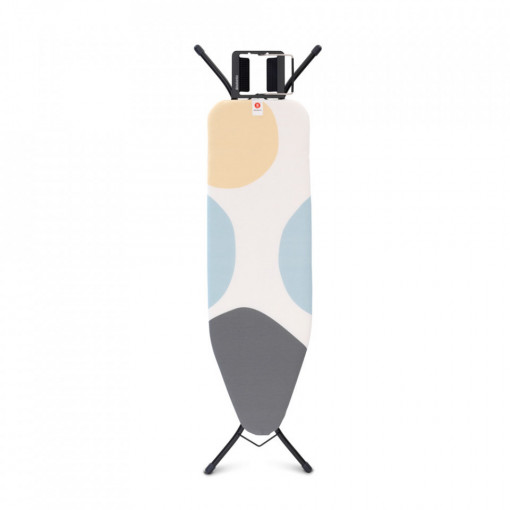 Masa de calcat Brabantia B 124x38cm cu suport de fier, Spring Bubbles 1003338