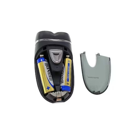 APARAT DE RAS portsman SM-516, 2XR6 si lanterna 3 led, negru - Img 2